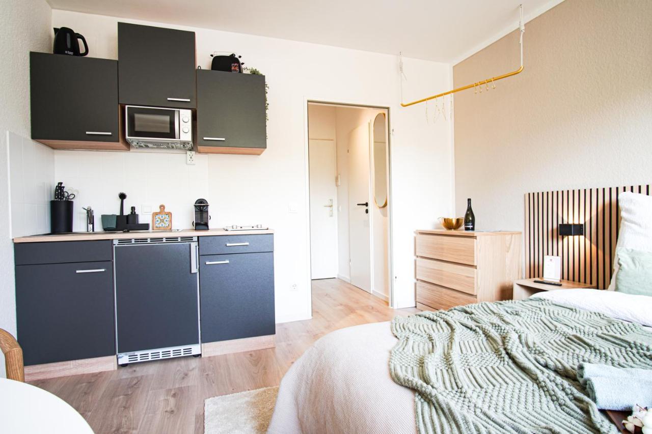 Homefy Boho Studio - Free Parking - Self Check-In - Elevator Essen Ngoại thất bức ảnh